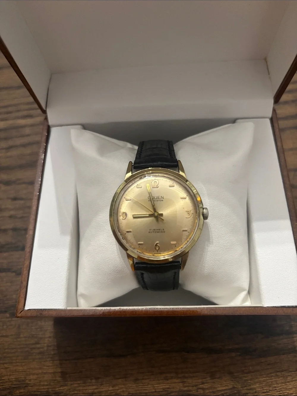 Vintage Gruen Precision 17 Jewels Automatic 730 SS Serviced